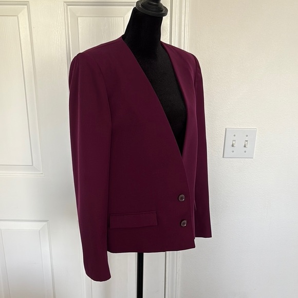 Mort Schrader 60s Dark Wine Colored Blazer - Picture 10 of 12